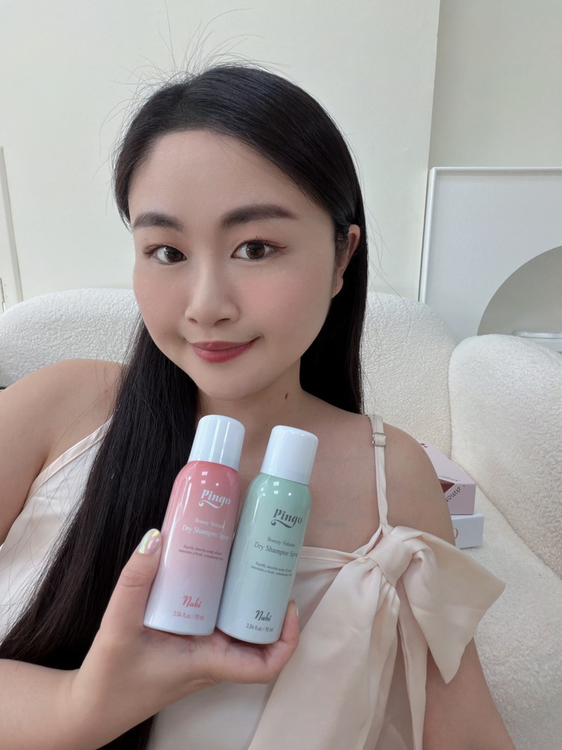 女人知己試用大隊,口碑行銷,部落客行銷,Pingo Nabi 清香煥髮乾洗噴霧 乾洗髮,一噴清爽,三秒蓬鬆,不卡粉,輕巧小瓶身,台灣品工,Pingo,台灣製造,SimplytheBest,nabi系列,辣⽊籽,髮品,維他命E,維他命B5,辣木籽,乾爽